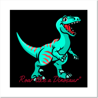 Dinosaur, funny kids Posters and Art